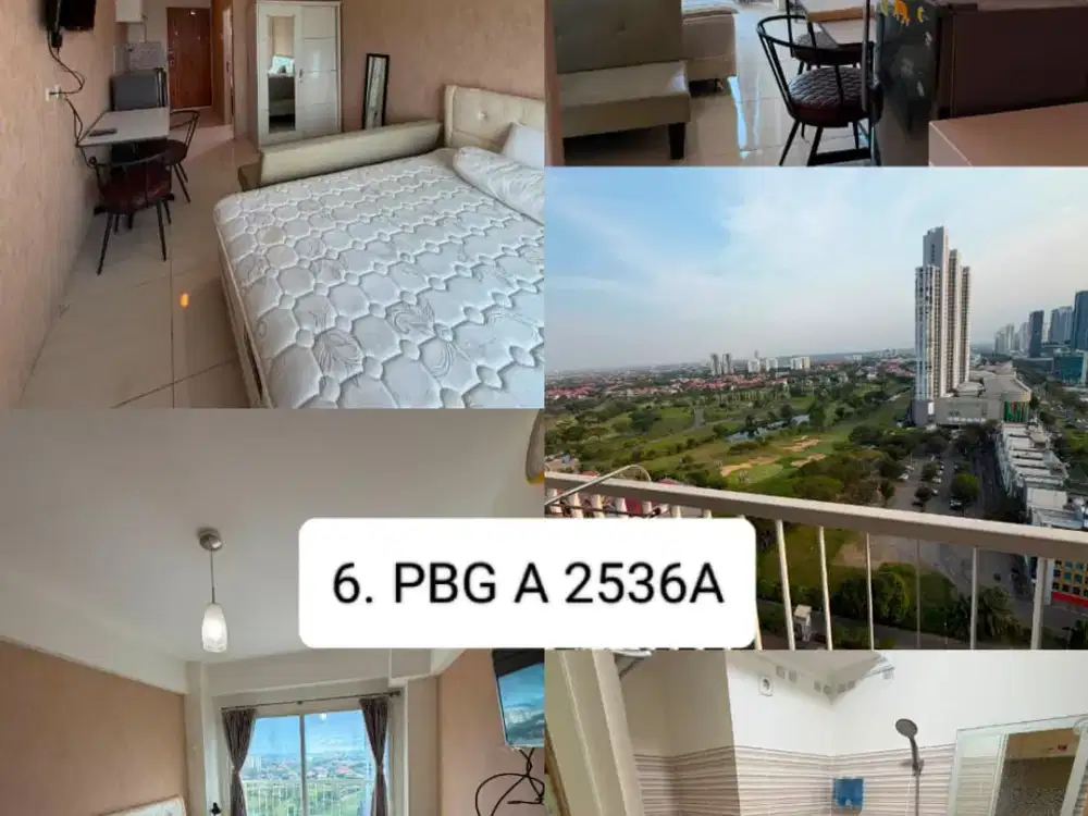 APARTMENT PUNCAK BUKIT GOLF FULL FURNISHED TYPE STUDIO SURABAYA BARAT