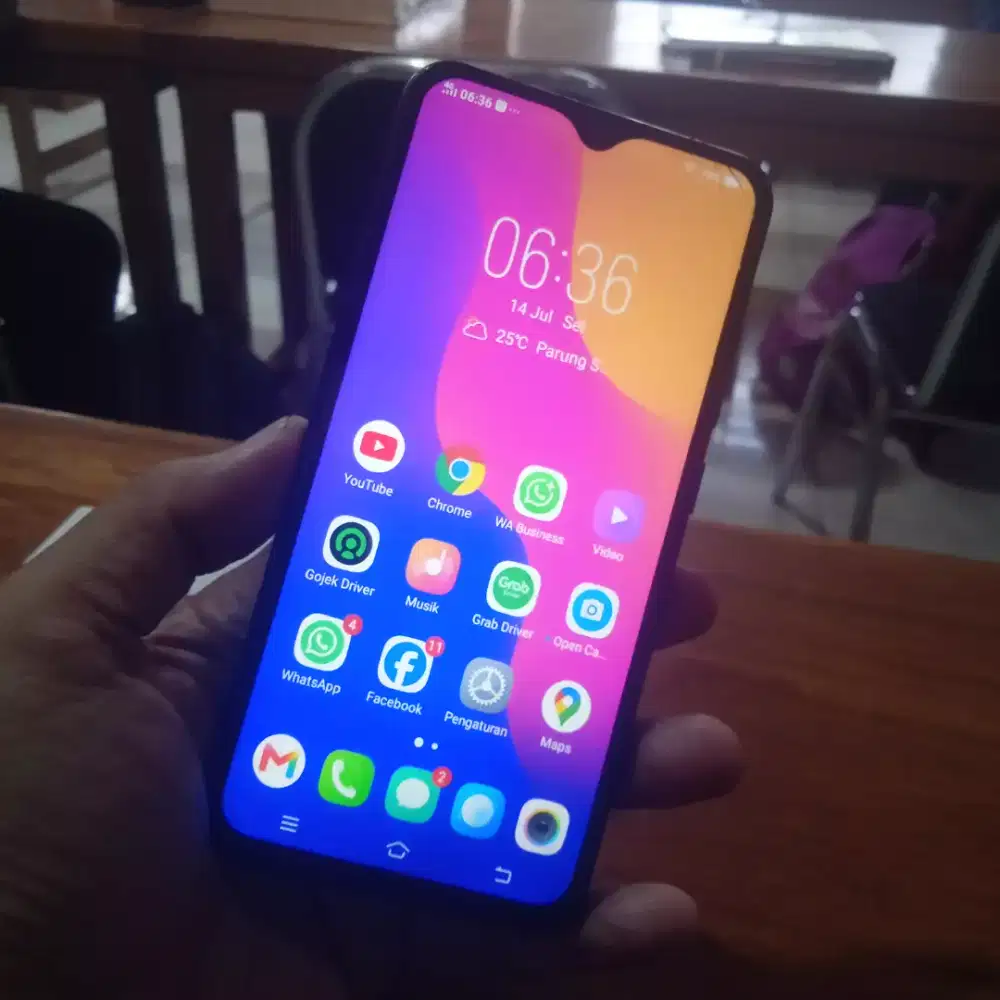 Handphone Android VIVO Y91 Ram 2/16 Kondisi Normal