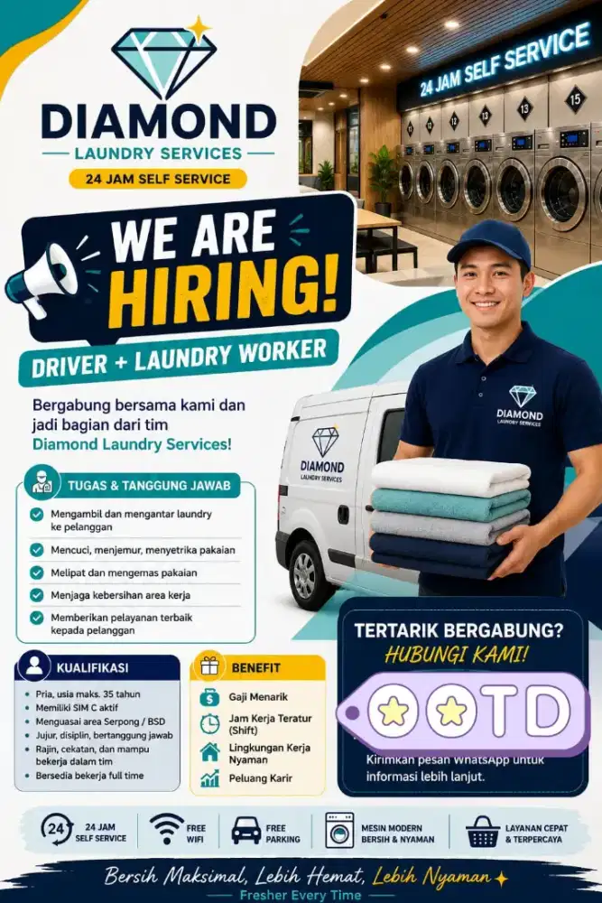 Laundry dan Driver