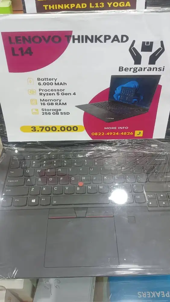 laptop lenovo thinkpad L14 ryzen 5