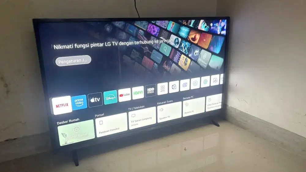 Di jual smart TV LG 43 inch