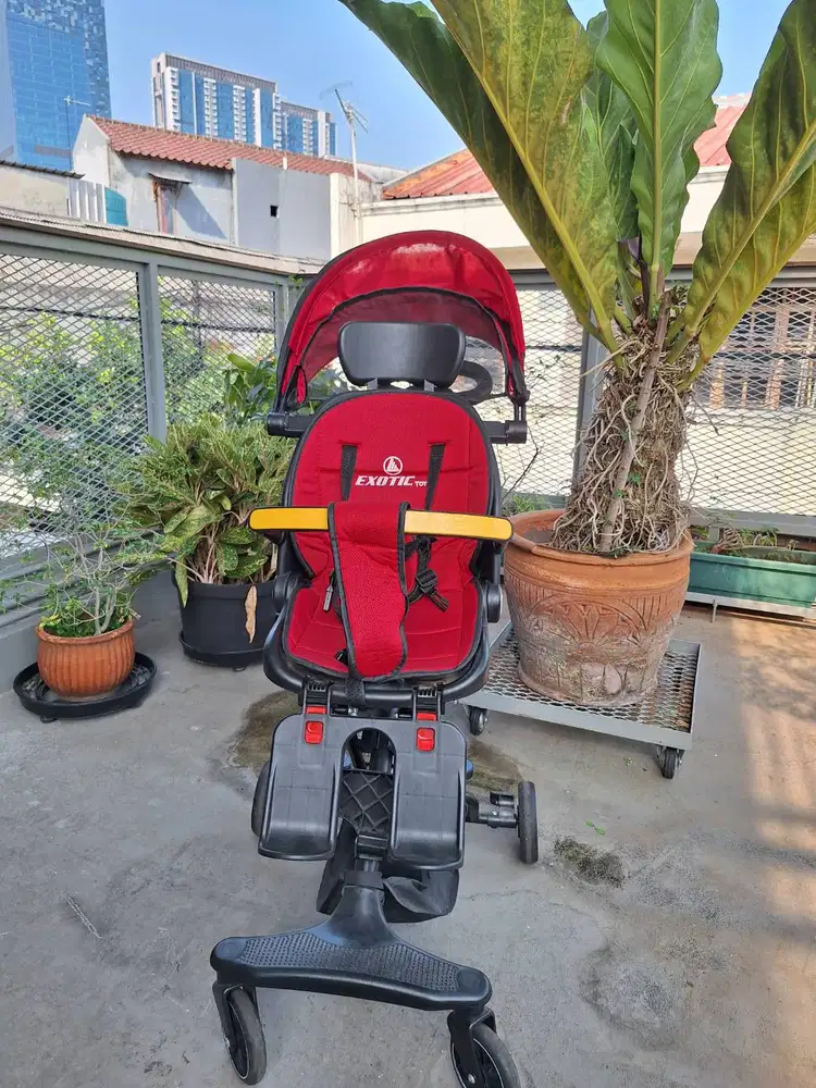 Stroller Anak Exotic LW-127 Duduk, Rebah, Putar