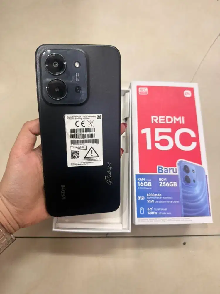 Redmi 15C 8/256 Lengkap