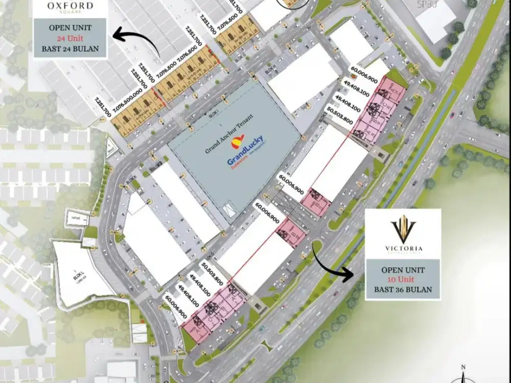 VICTORIA BUSINESS LOFT  Hadap Boulevard Raya Gading Serpong