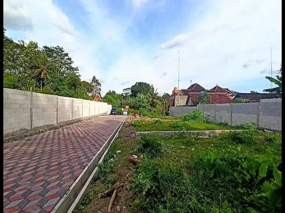 SHM Pekarangan Dijual Tanah Yogyakarta di Gentan SHM Pekarangan