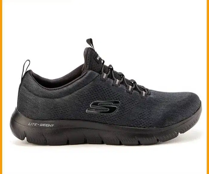 Sepatu Skechers Pria Hitam