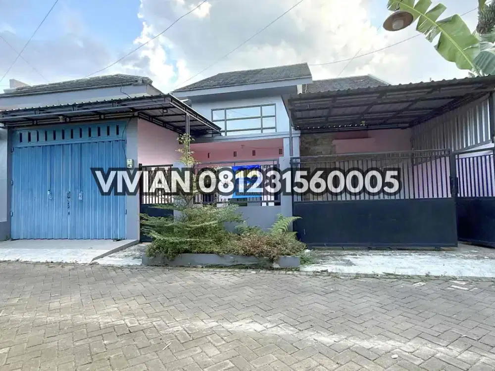 RUMAH LUAS HARGA MURAH DI BLOK DEPAN AREA KEBONSARI JEMBER