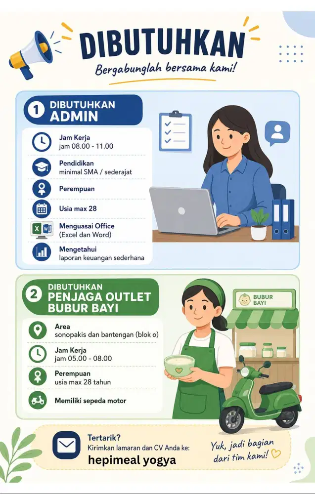 lowongan kerja partime