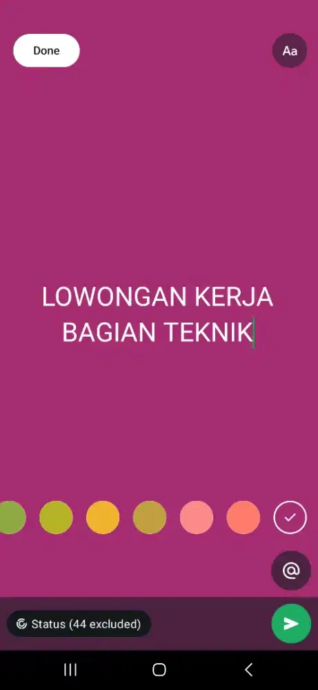Lowongan kerja bagian teknik mesin