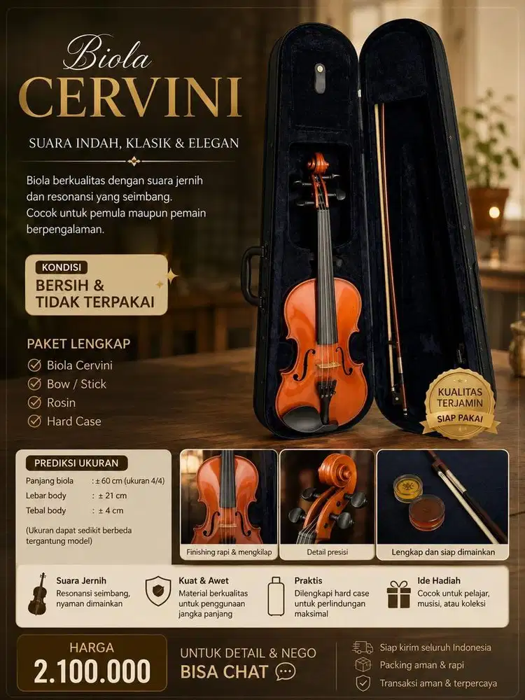 violin merek cervini