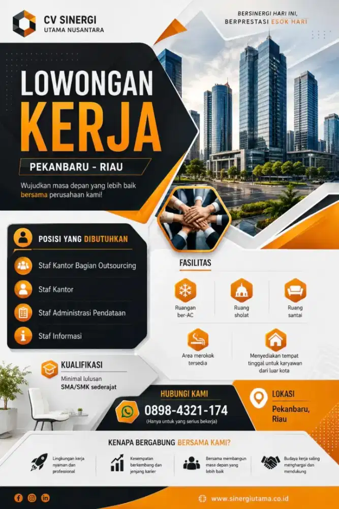 Di bukak lowongan krja