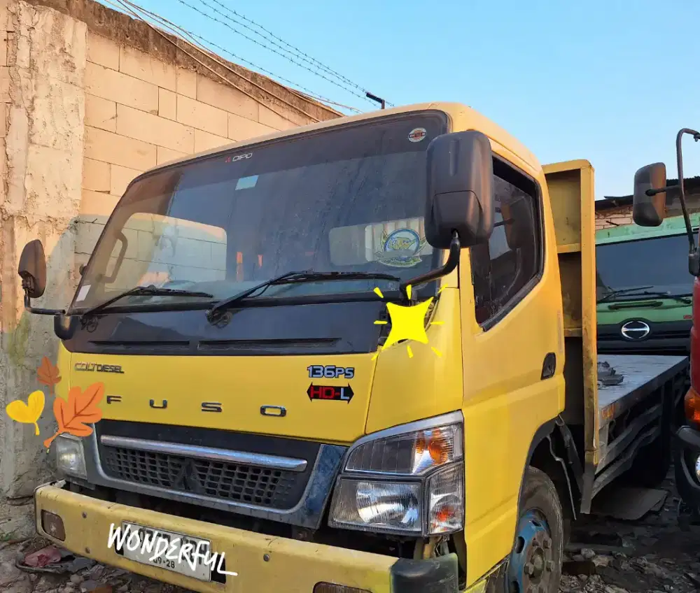 Mitsubishi Colt Diesel PS136HDLong Bak Besi Ors Turbo Bio Solar FE 84G