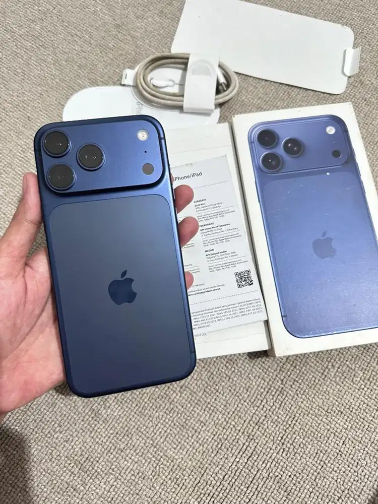 Iphone 17 pro max 256gb resmi iBox Fullset