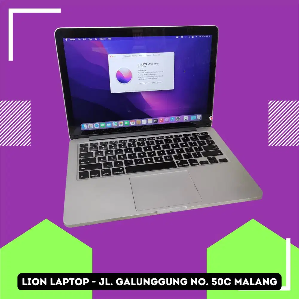 Macbook Pro Retina Core i5 Early 2015 Mulus [14|07]