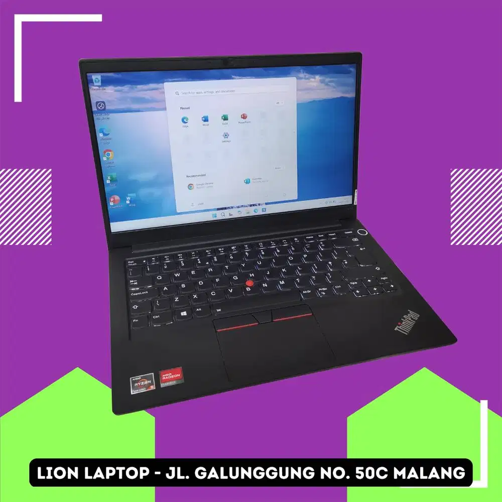 Gaming/Editing AMD Ryzen 5 RAM 8GB Lenovo Thinkpad E14 [14|07]