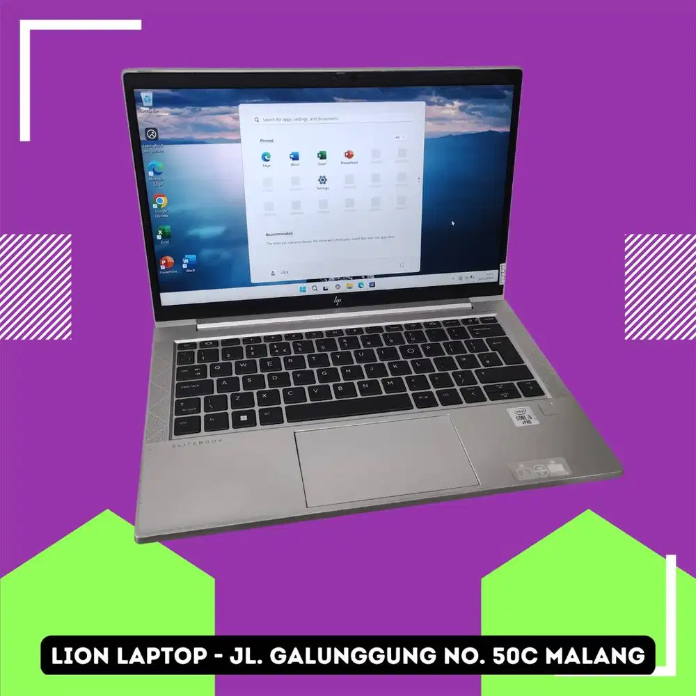 RAM 16GB Core i5 Gen 10 Aluminium Body HP Elitebook 830 G7 [14|07]