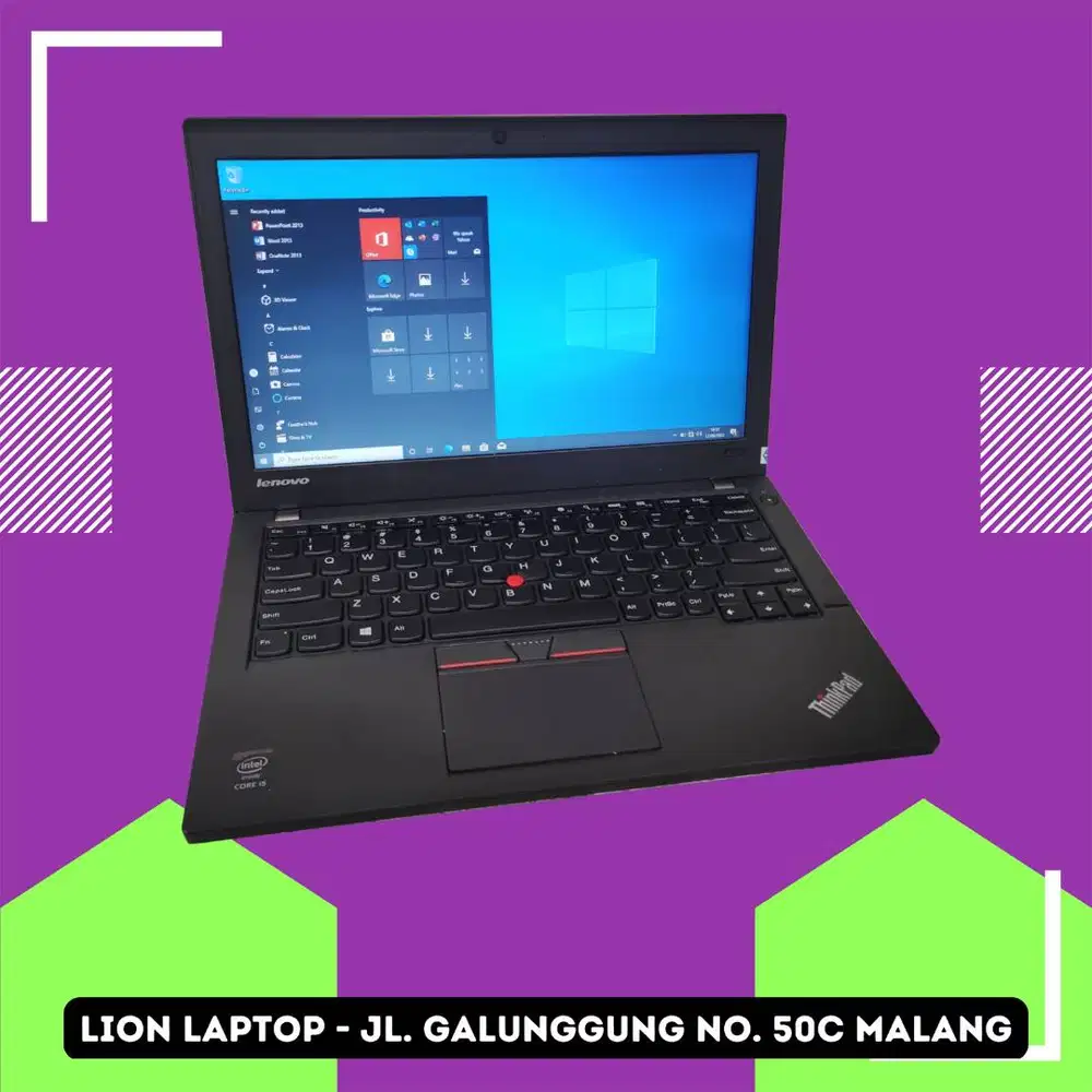 RAM 8GB SSD 256GB Core i5 Lenovo Thinkpad X250 [14|07]