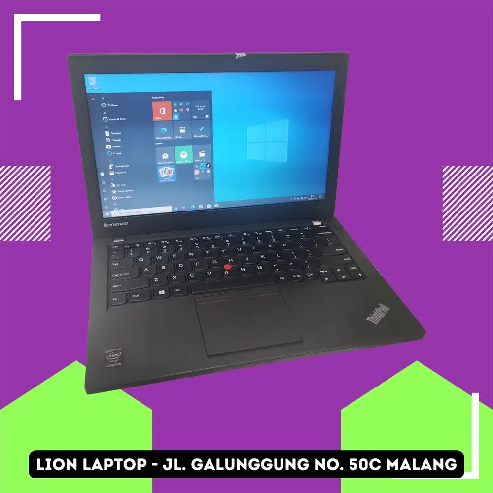 RAM 8GB SSD 256GB Core i5 Murah Lenovo Thinkpad X240 [14|07]