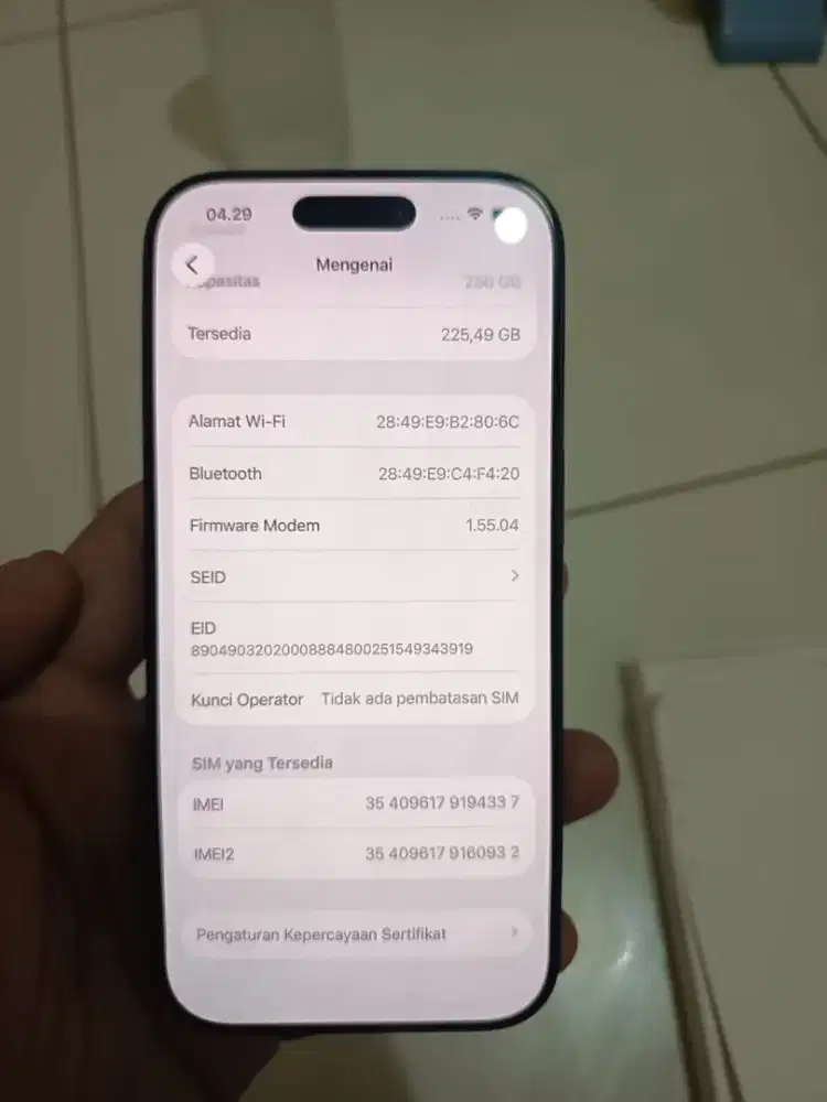 Iphone 17 sangat gres