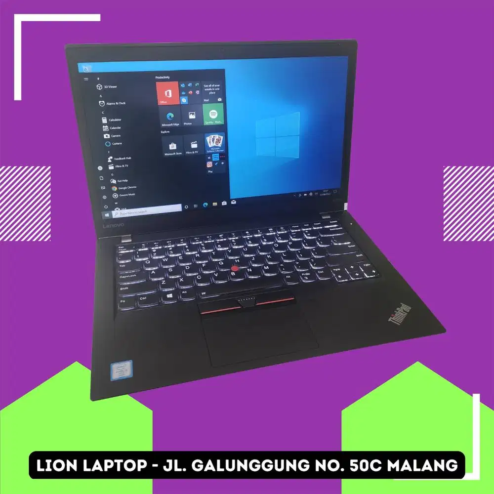 RAM 8GB SSD 256GB Core i5 Touchscreen SLIM Lenovo Thinkpad T470s [14|0