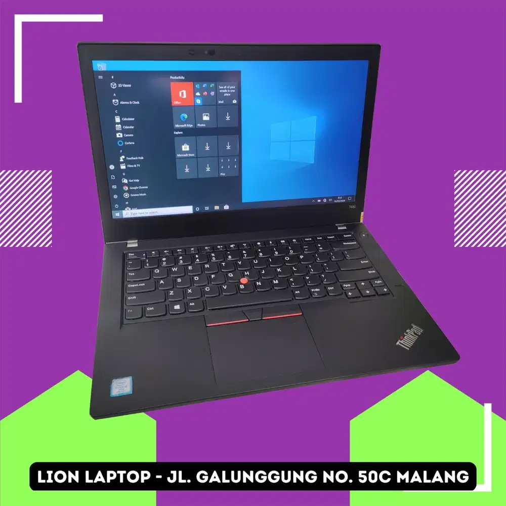RAM 8GB Core i5 gen 8 Lenovo Thinkpad T480 [14|07]