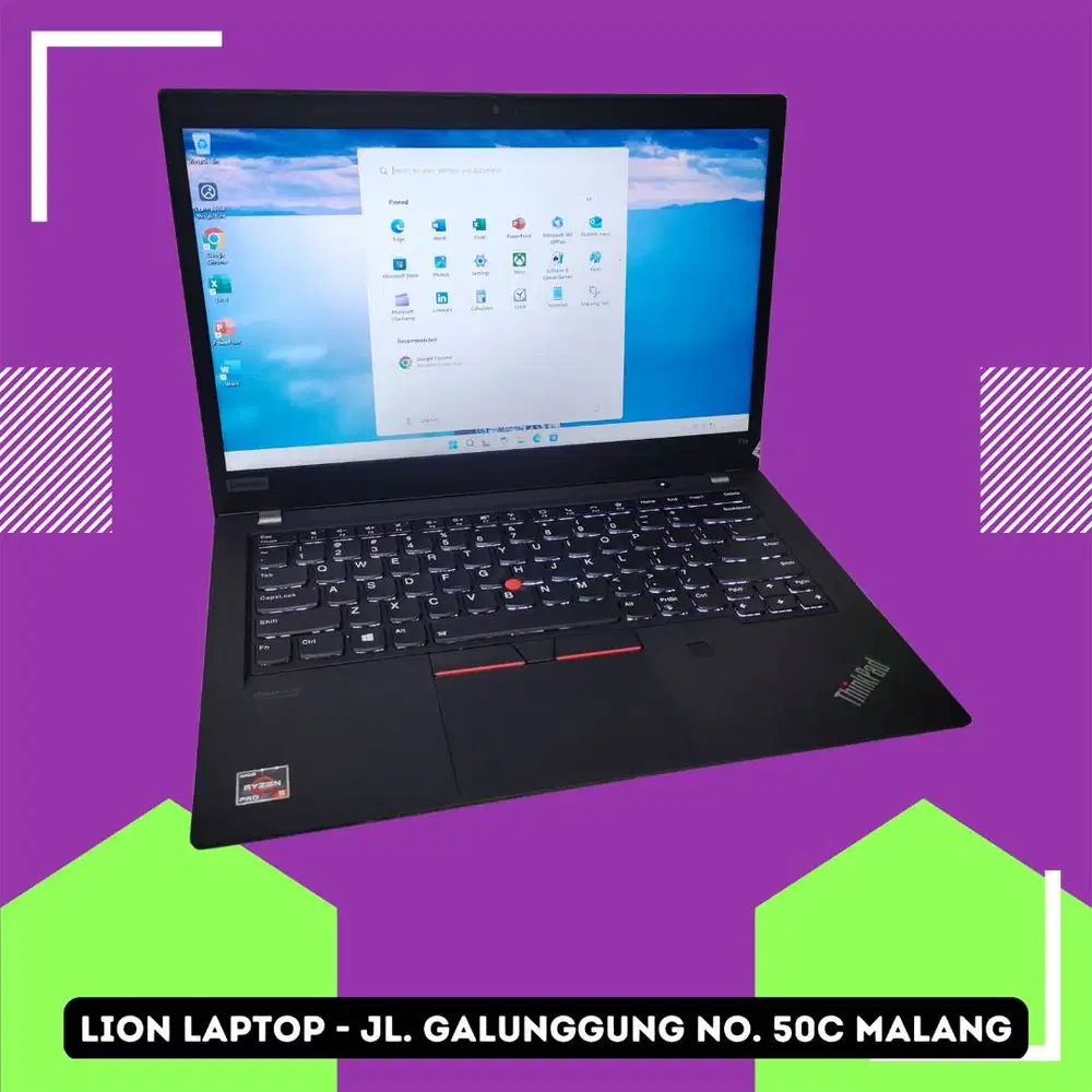 RAM 16GB AMD Ryzen 5 PRO SSD 256GB Lenovo Thinkpad T14 [14|07]