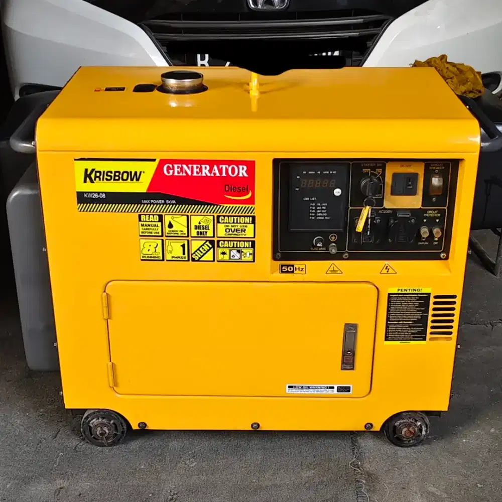 Genset diesel 5kva krissbow