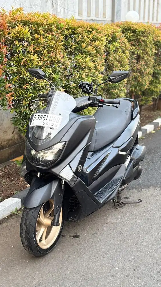 (Low KM) Nmax Old 150cc 2dp Non ABS Hitam Full Standar Upgrade R15