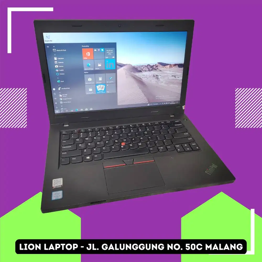 Double VGA Core i5 RAM 8 SSD Lenovo Thinkpad L470 [14|07]