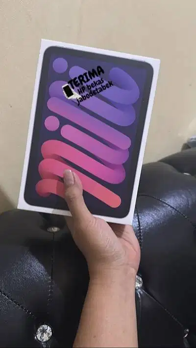 ipad mini 6 128gb wifi cell lengkap ori ibox