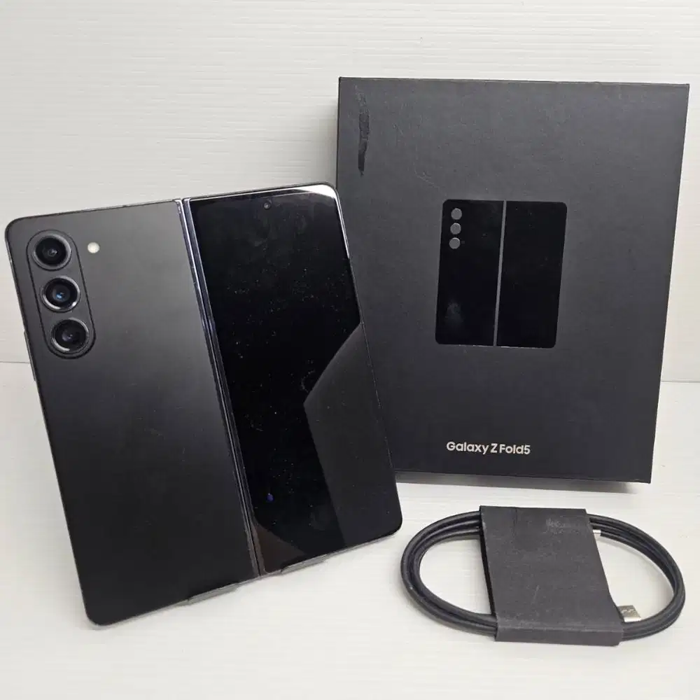 Samsung Galaxy Z Fold 5 Black 12/256 Fullset Sein No Minus