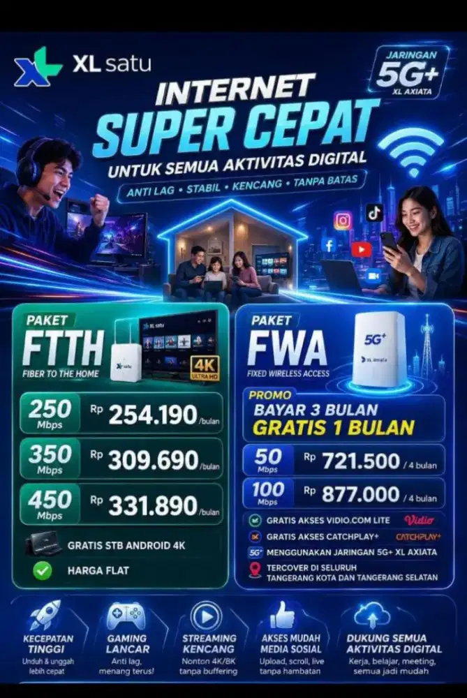 WIFI MURAH XLsatu
