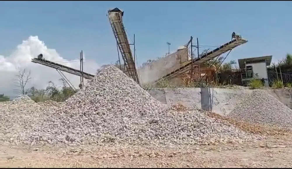 Batu Kapur Limestone hasil Crusher