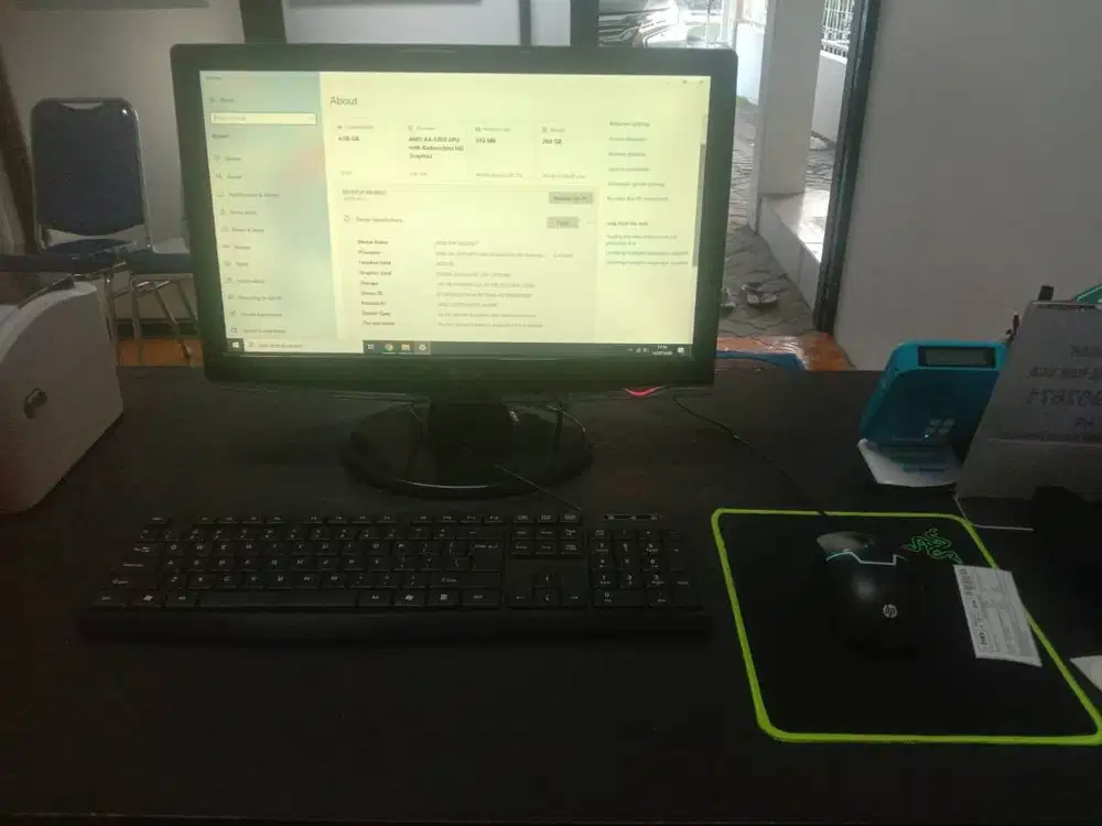 PC Komputer Lengkap AMD A4 3.0Ghz Bekas