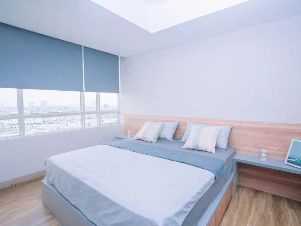 Disewakan Apartemen Skandinavia 1 BR Full Furnished 15min Bandara Soekarno Hatta Tangerang