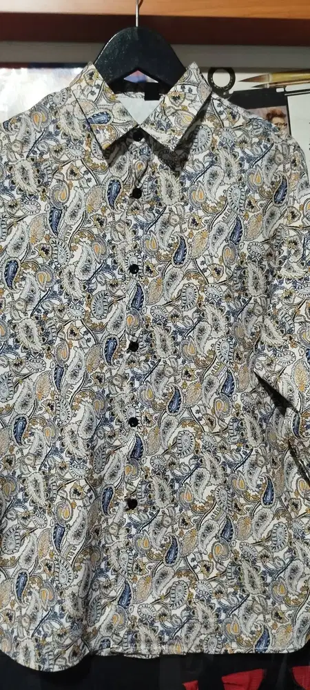 Kemeja Vintage Kemeja Corak Kemeja Pattern