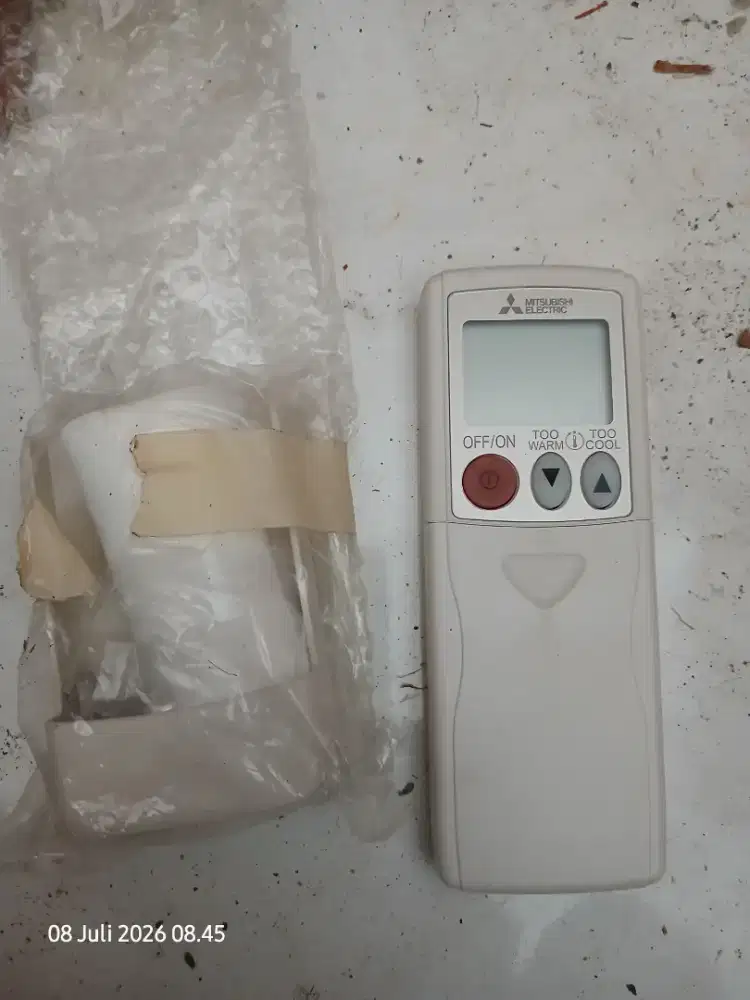 Remot AC splitwall Mitsubishi elektrik