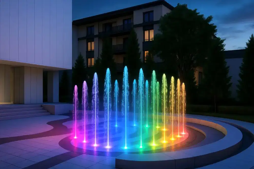 JASA PEMBUATAN AIR MANCUR MENARI | DANCING FOUNTAIN | WATER FEATURE