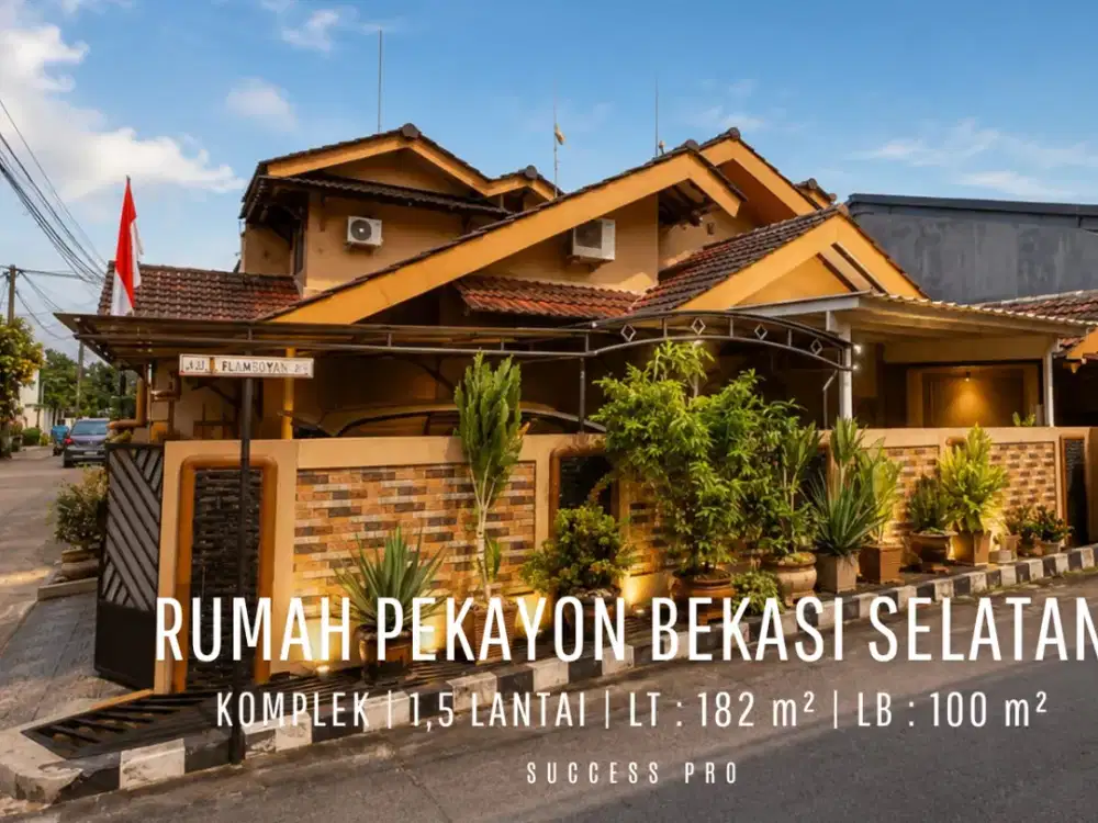 For Sell! Rumah Nyaman & Strategis di Komplek Pekayon Bekasi Selatan