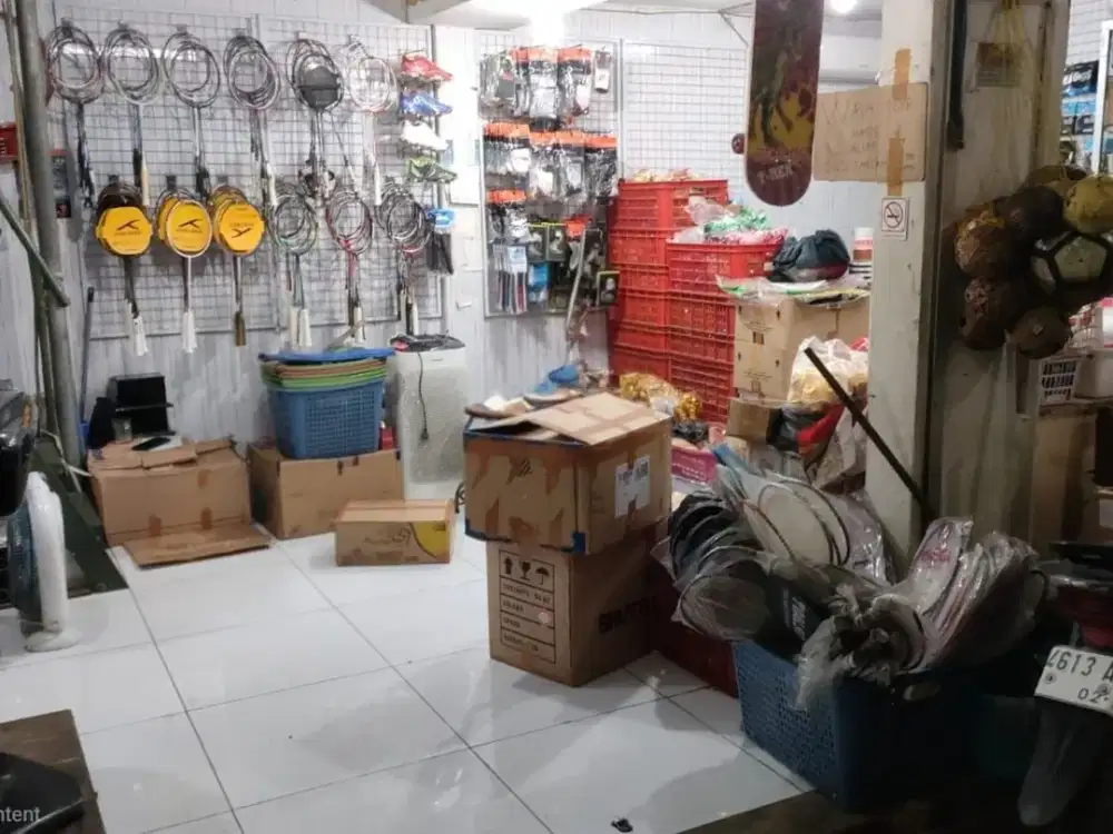 3 STAND RUKO KEMBANG KEPUN, EX TOKO BARANG² PERLENGKAPAN BULU TANGKIS