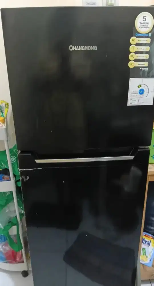 KULKAS MERK CHANGHONG 150L 2 PINTU