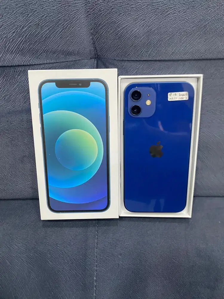 Iphone 12 basic 64gb second ex inter fulkeet