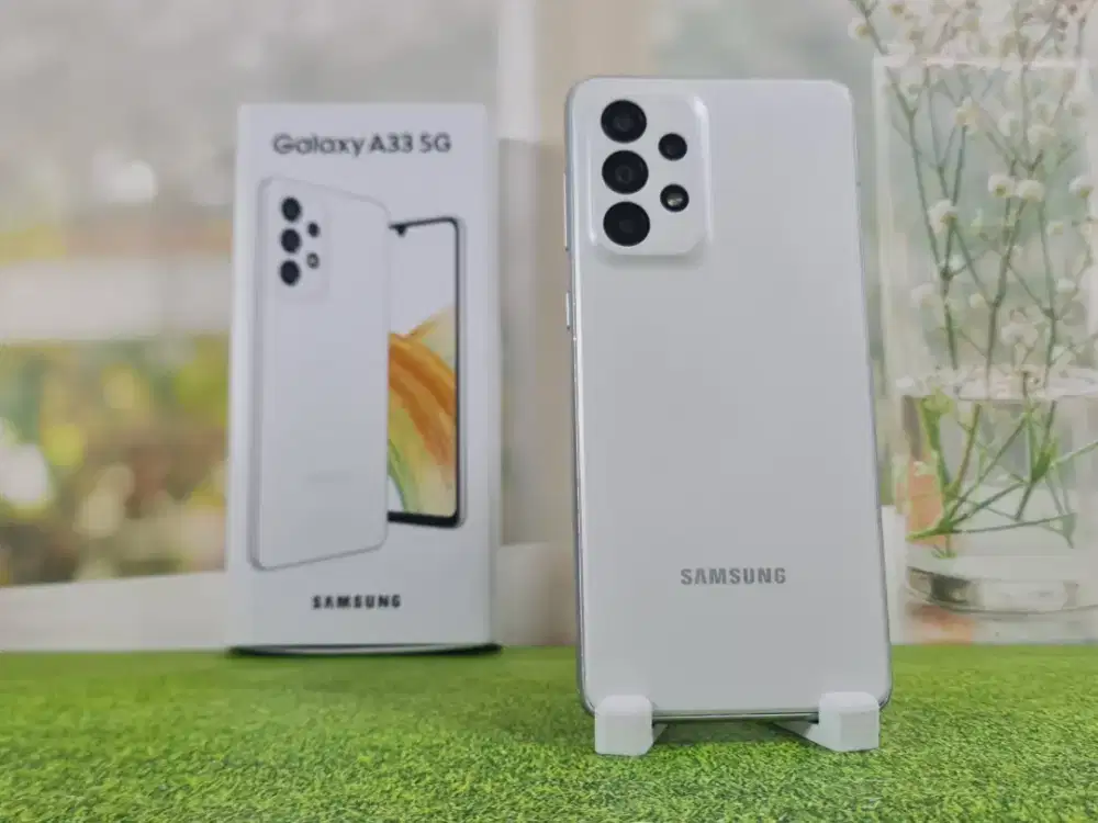 Samsung Galaxy A33 5G NFC 128GB mulus fullset Resmi SEIN
