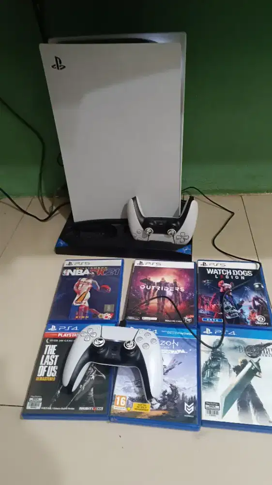 Jual PS5 Disc plus Games