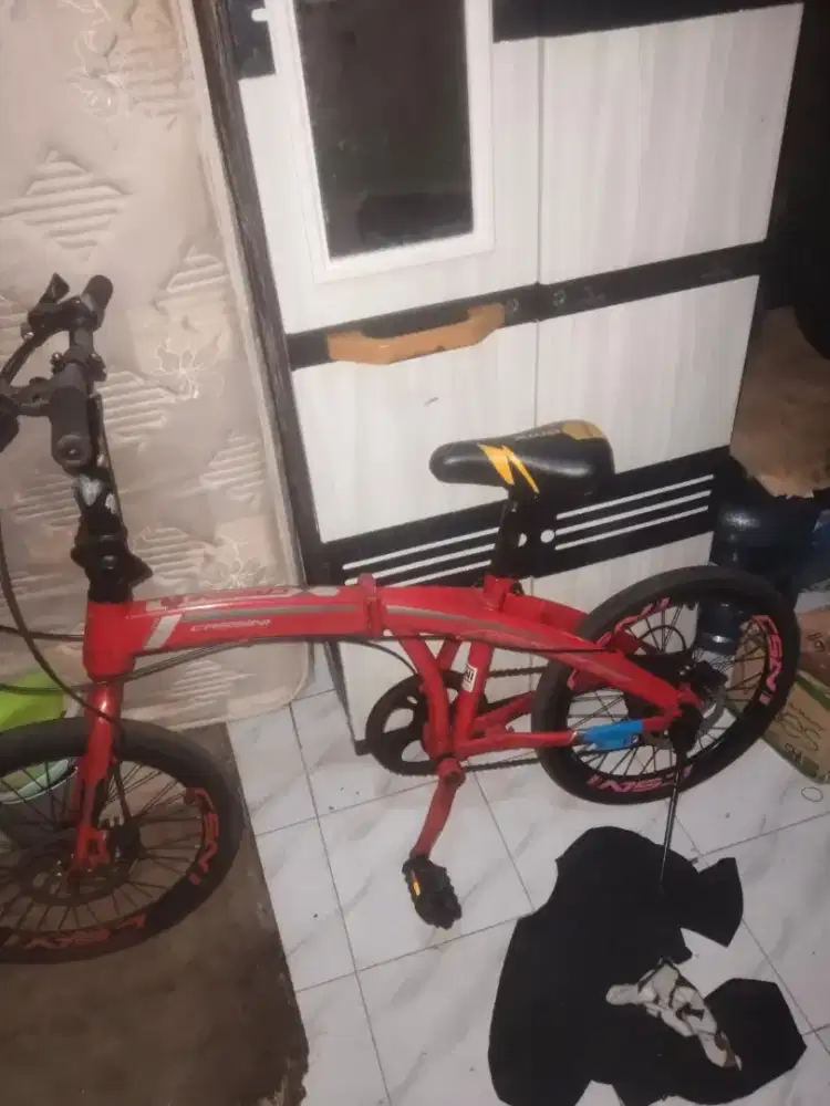 sepeda lipet overan gigi