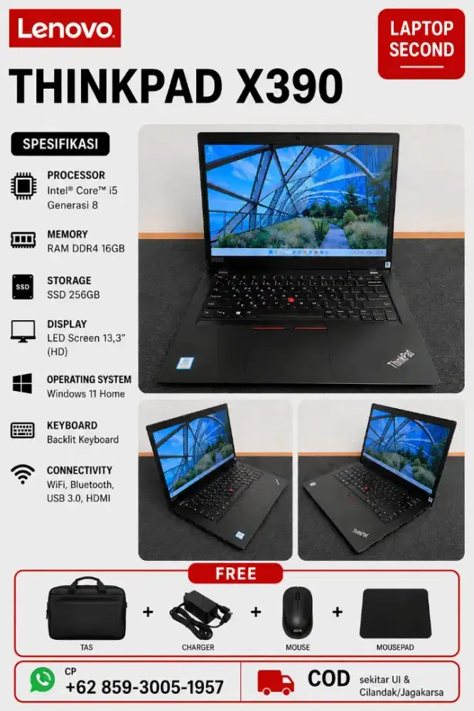 Laptop ThinkPad X390