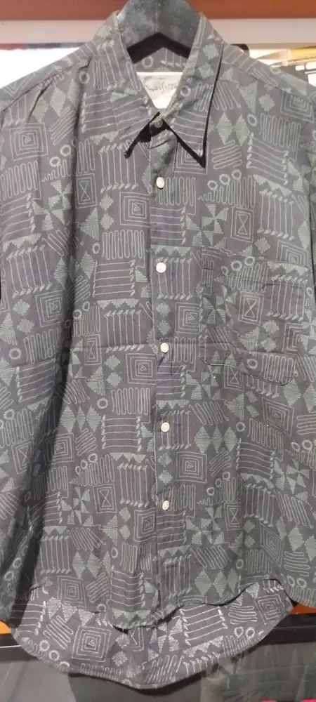 Kemeja Vintage Kemeja Corak Kemeja Pattern