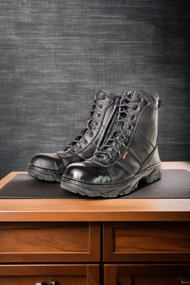 Inovatif Sepatu safety tahan debu Muara Enim