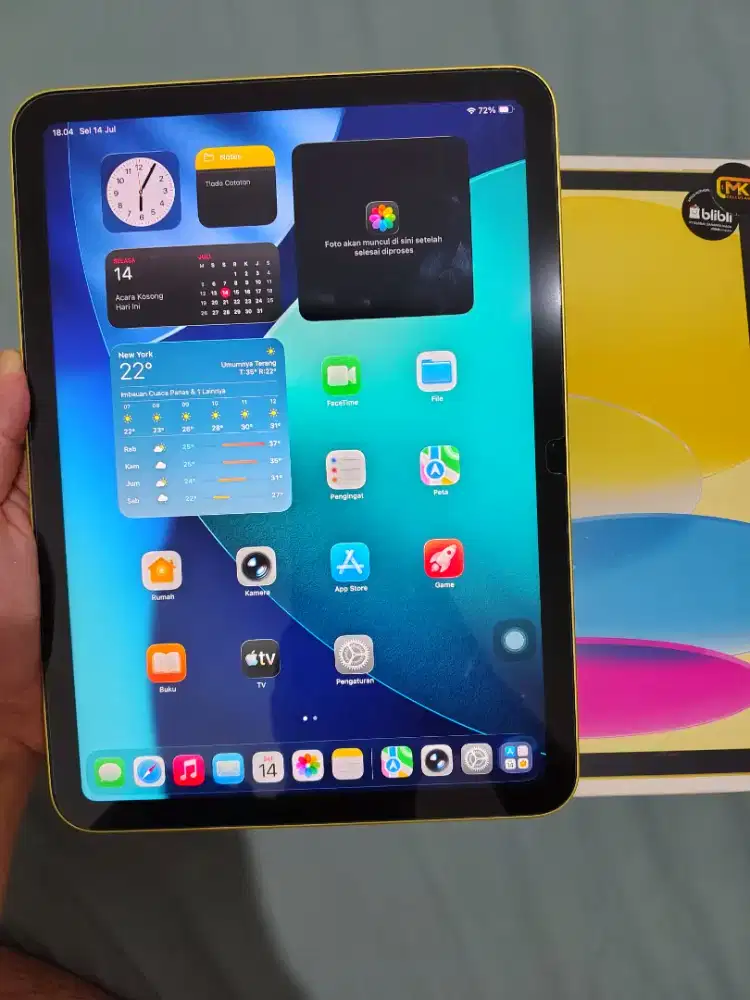 Ipad 11 128gb garansi ibox on 2027 mulus