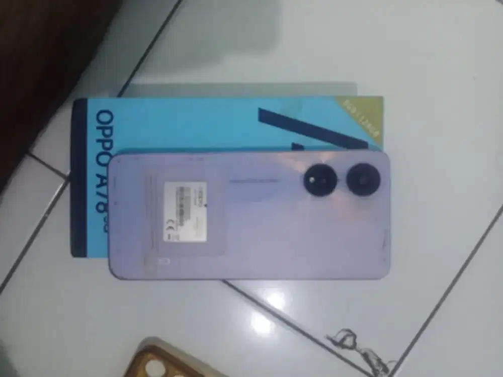 Oppo a78 ram 8/256 pullset no minus